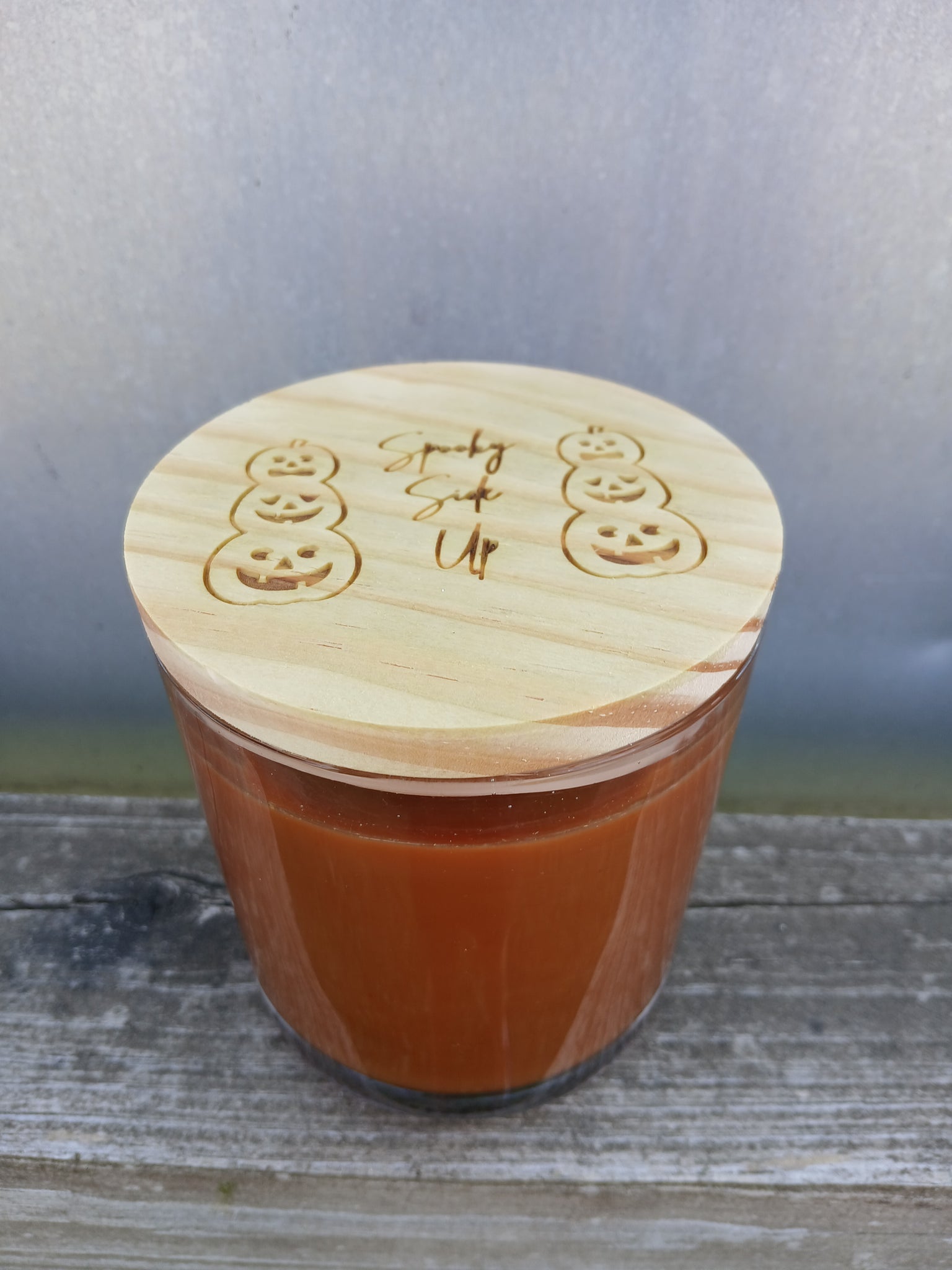 FBA 14oz Pumpkin Spice w/ etched Lid (Qty 12)