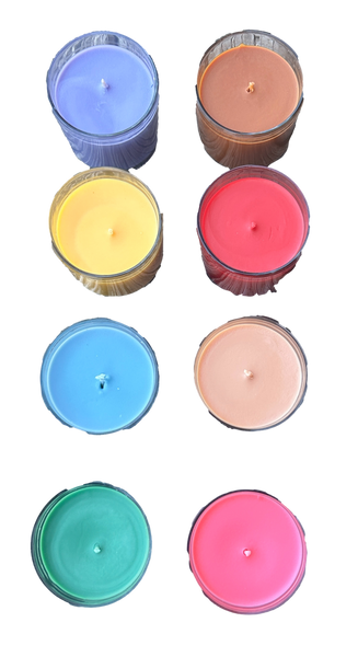 14 oz Soy Candles w/ Etched Lid