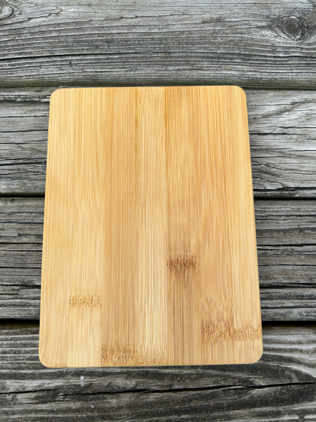 Small  Bamboo Cutting Board - Laser Engraved