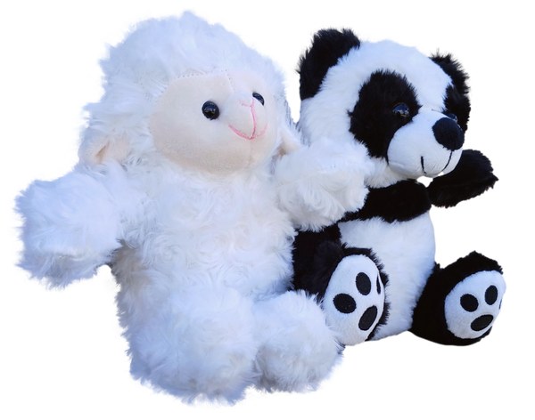 Small Plush Panda with Tee